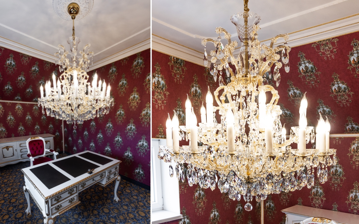 Marie Theresa chandeliers