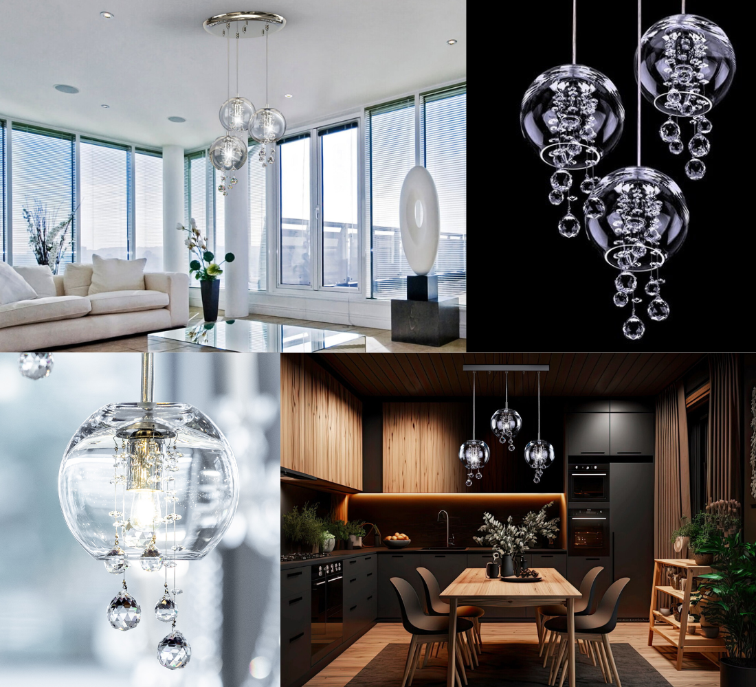 Modern Crystal Luminaires