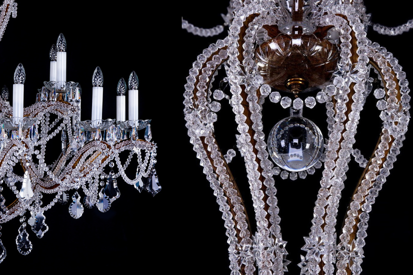 crystal chandelier type maria theresa