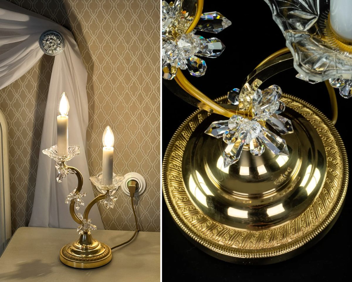 Crystal Table Lamp Maria Thereza
