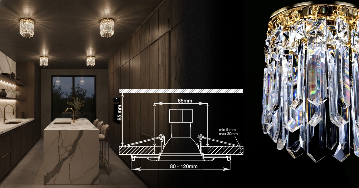 Modern kitchen chandeliers: trends, inspiration & practical tips (2025/2026)