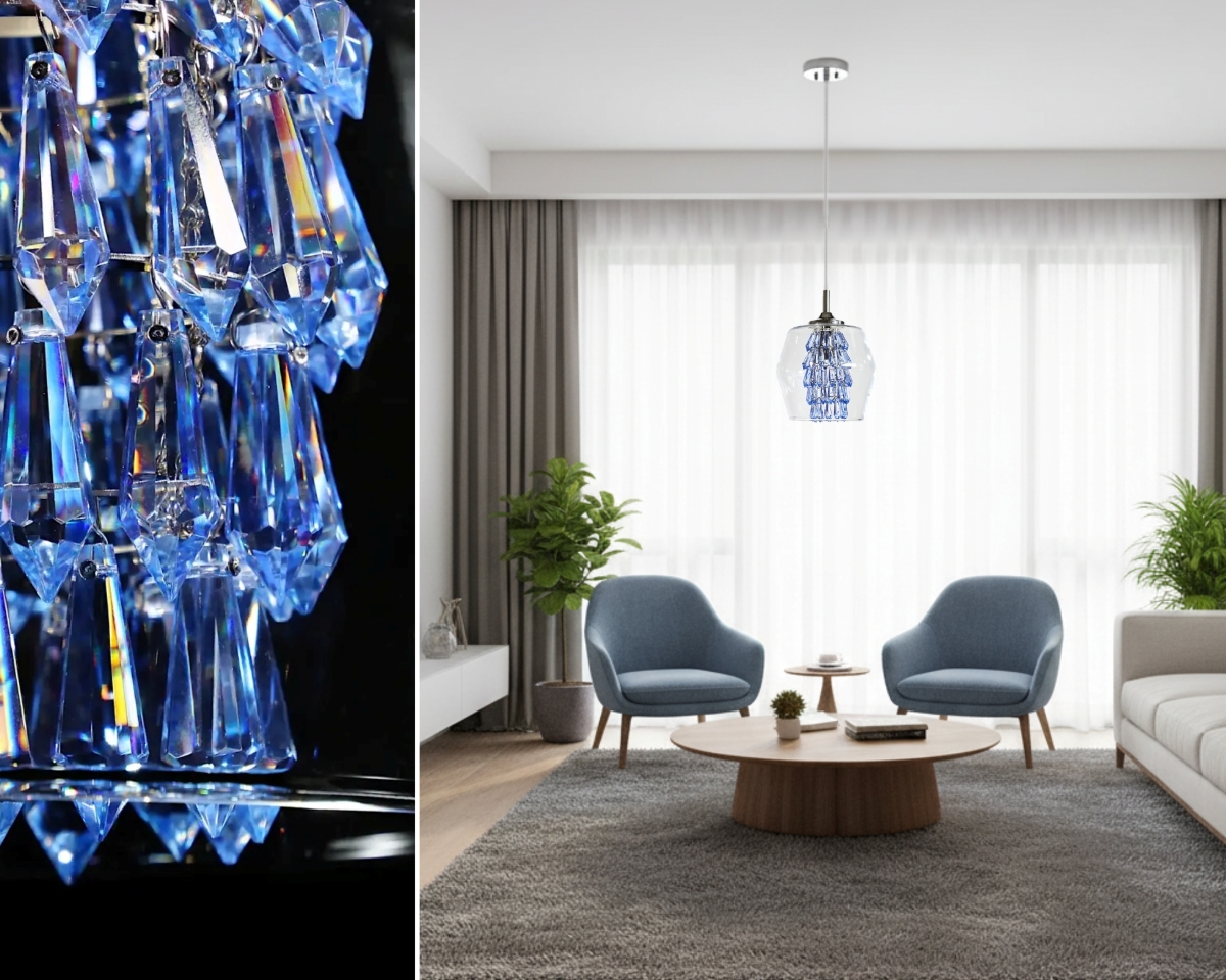 Modern pendant light L-FOR-01Ni 6006