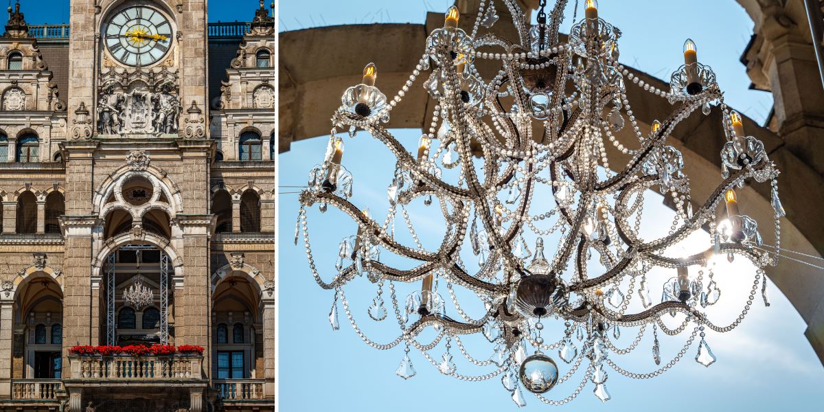 The Historic Marie Therese Chandelier Shone at Crystal Valley Week 2024