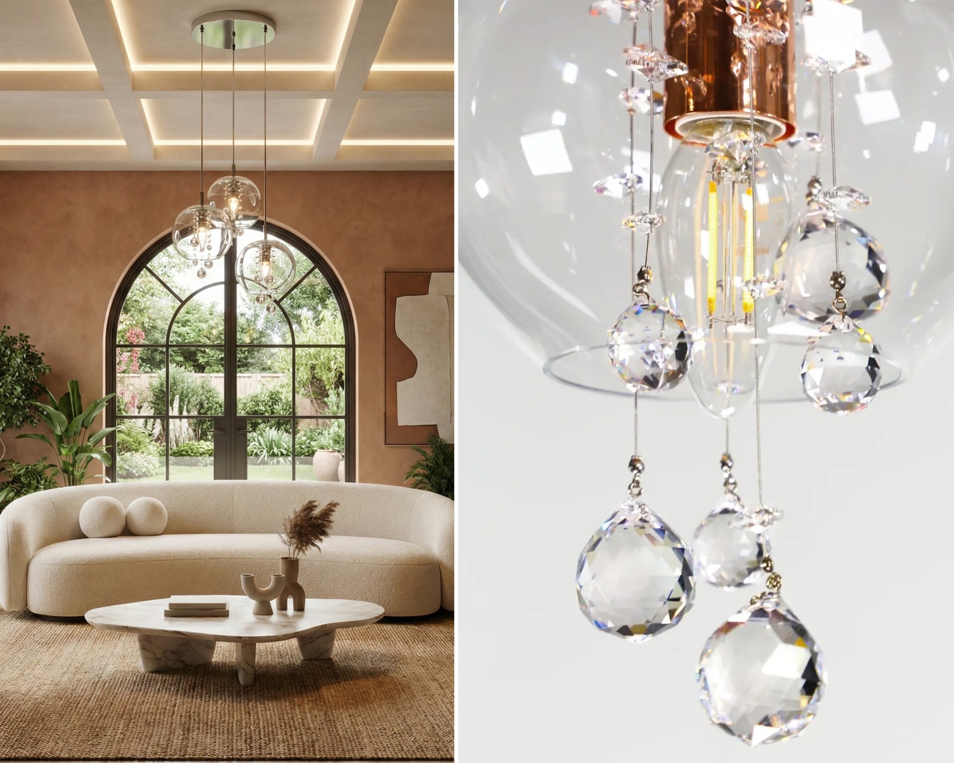 Design pendant light L-TAL-03Ni*