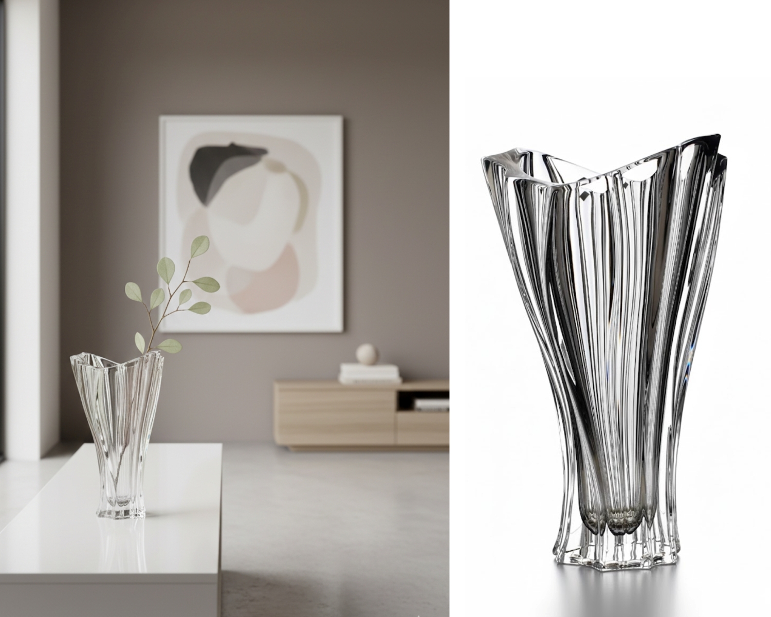 Glass vase BF8KG97320SM