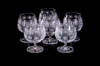 Rum glasses made of crystal glass | Free transport in the EU | ARTCRYSTAL.EU