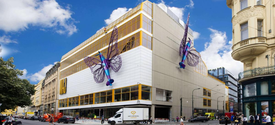 Máj department store in Prague