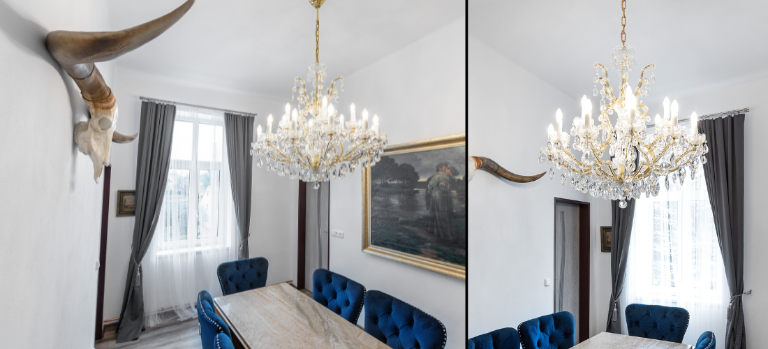 Charming Light Fixtures in a Private Villa in Liberec