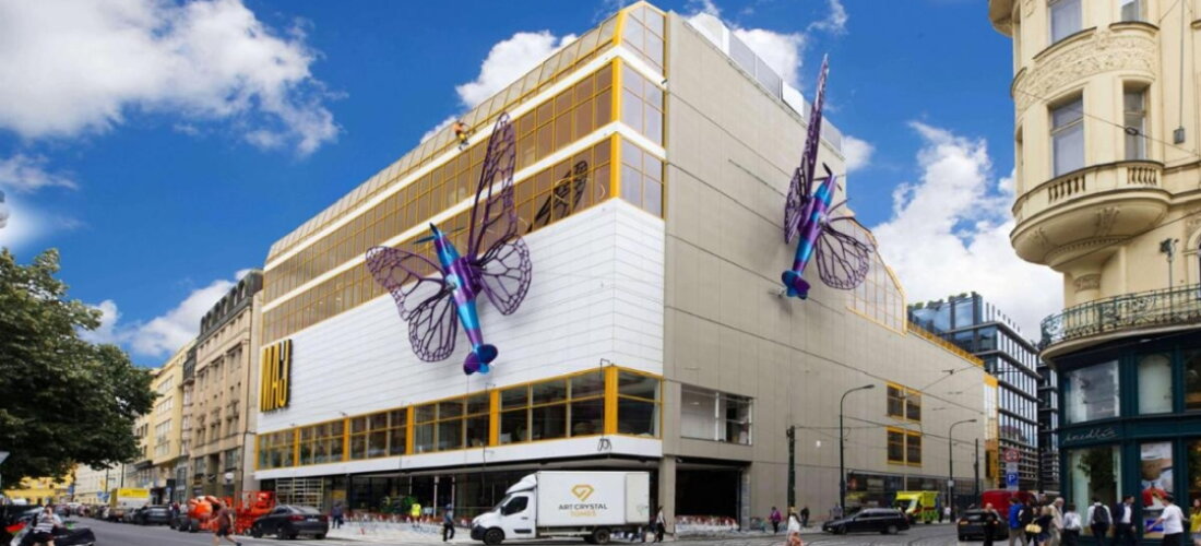 Department store Máj Prague – Národní Street