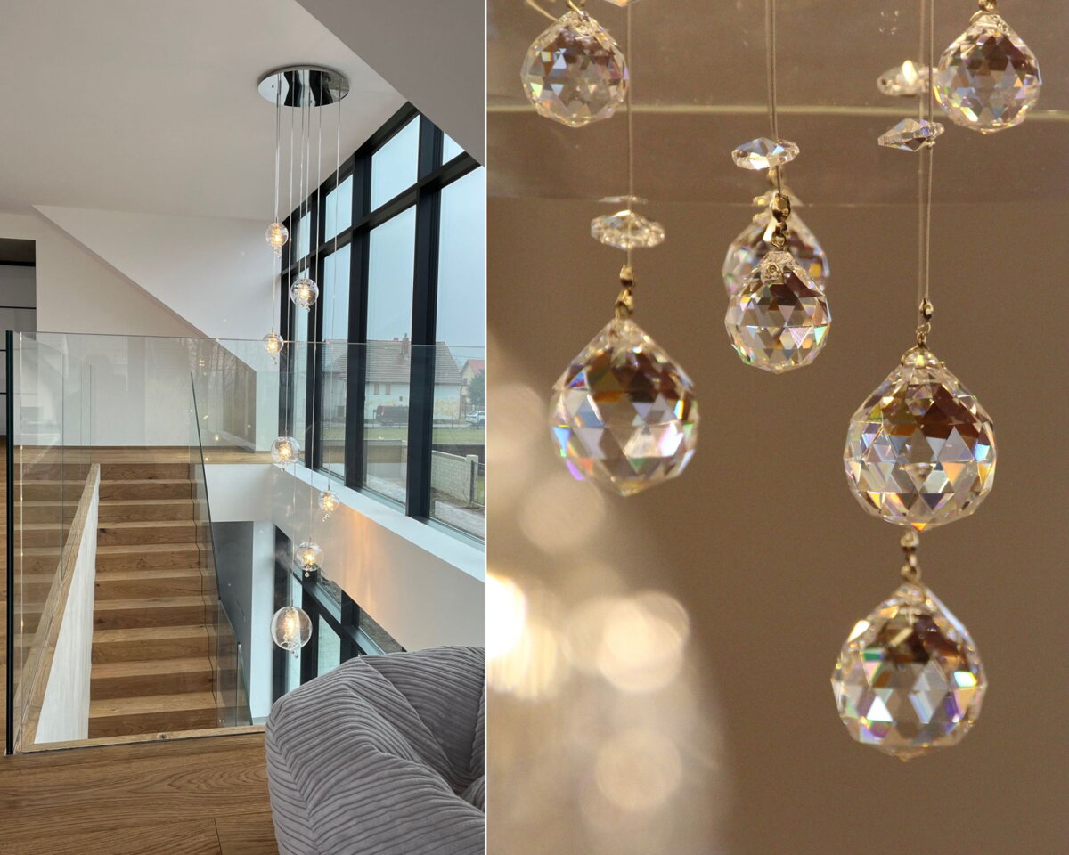 A bespoke lighting piece