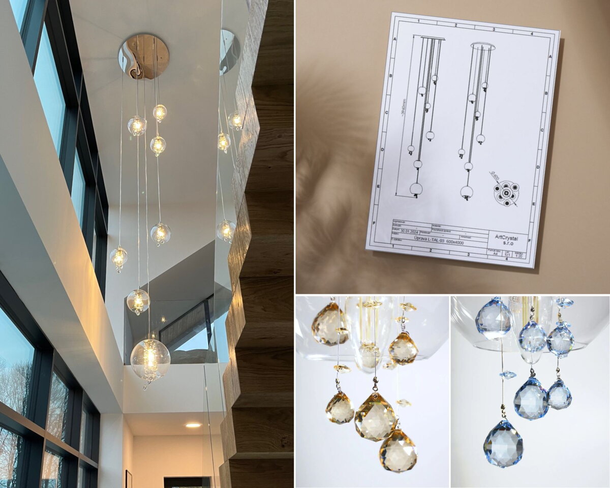 Light that connects interior and nature