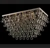 Square ceiling lamp made of Czech crystal | Free transport in the EU | ARTCRYSTAL.EU