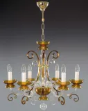 Glass chandelier EL414600 topas