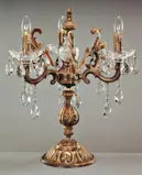 Table lamp cast fitting ES852301PT