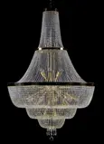 Big chandelier with trimmings L202CLN