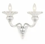 Wall lamp glass Odetta N2 Ni