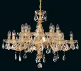 Brass chandelier EL8571604