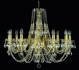Chandelier with metal arms L184CE