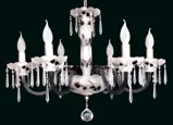 Glass chandelier EL6126183mat