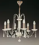 Glass chandelier EL210603Mat