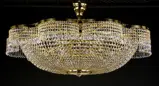 Large crystal ceiling lamp L276CLN