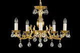 Chandelier cast brass AL091