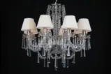 Chandelier crystal LLCH08S CRYSTAL-WHITE