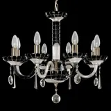 Glass chandelier EL613818