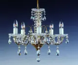 Chandelier with metal arms AL086