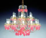 Chandelier with wine trimmings AL134K