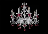 Design chandelier EL404807REDNi