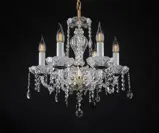 Cut glass crystal chandelier EL204601MAT