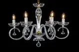 Clear Glass Chandelier EL2246023
