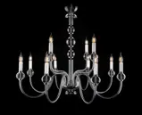 Clear Glass Chandelier EL4308+400