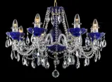 Crystal chandelier violet EL6848022