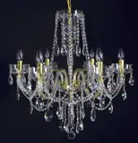 Cut glass crystal chandelier LW121062100G