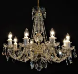 Cut glass crystal chandelier LW142082100G
