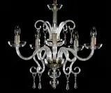 Clear Glass Chandelier AL058