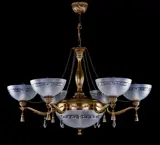 Chandelier cast brass L16134