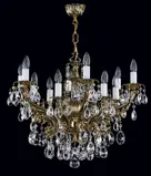 Chandelier brass cast L16145CLN