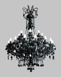 Chandelier crystal black TX840080024