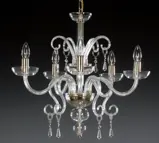 Clear Glass Chandelier AL058