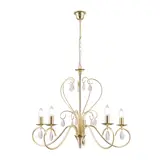 Chandelier with metal arms OLU16585