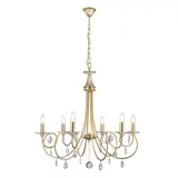 Chandelier with metal arms OLU16706