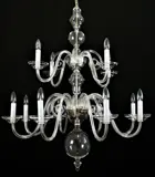Clear Glass Chandelier LW513120100G