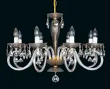 Glass chandelier EL2238022SM