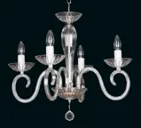 Clear Glass Chandelier EL2244024