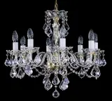 Cut glass crystal chandelier L024CLN