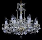 Cut glass crystal chandelier L018CLN