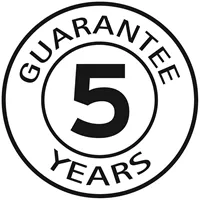 Warranty 5 years